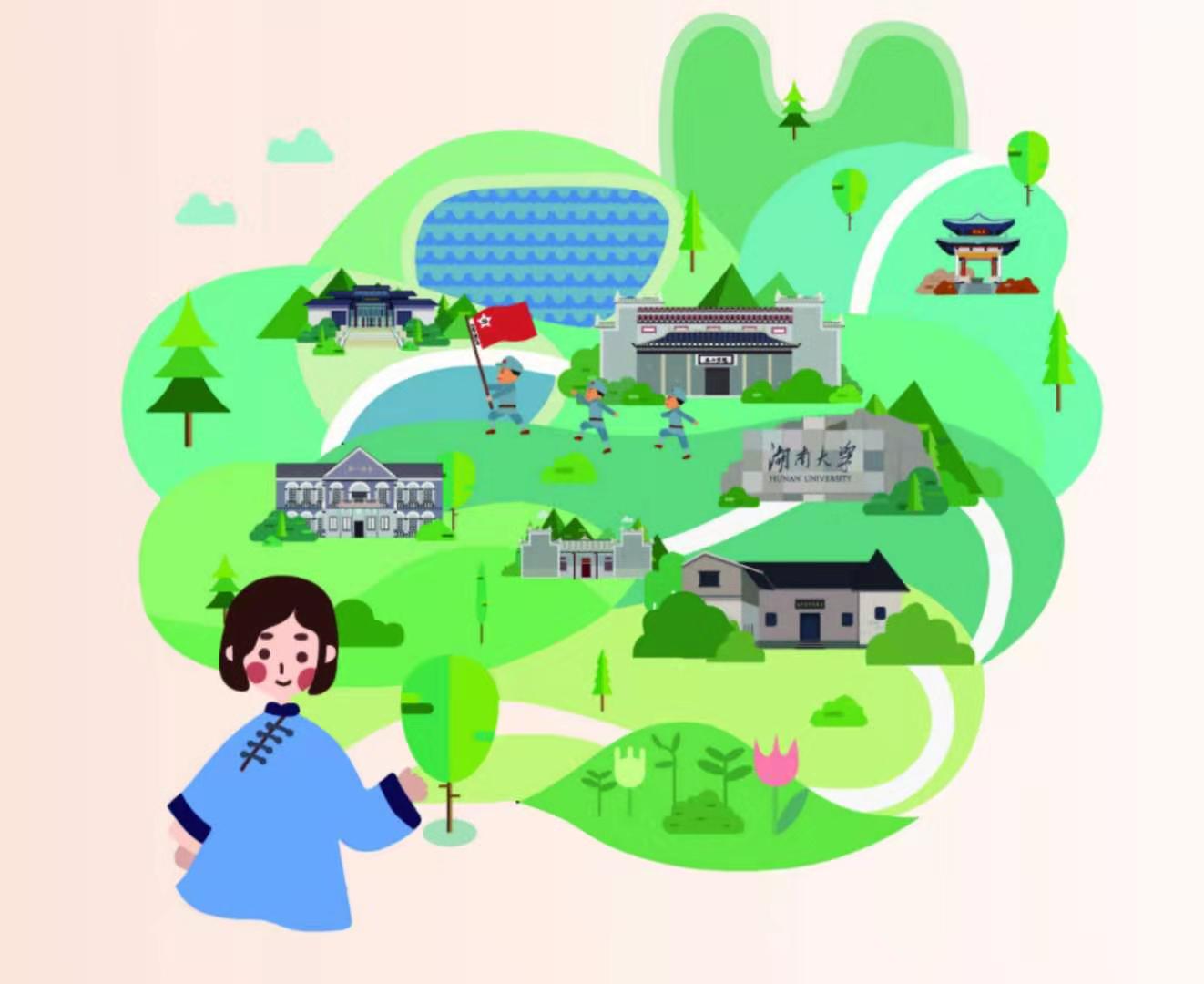 花塘縣華鑫學校來偉人故里參加研學旅行